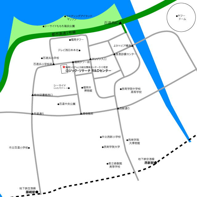 R&Dセンター地図